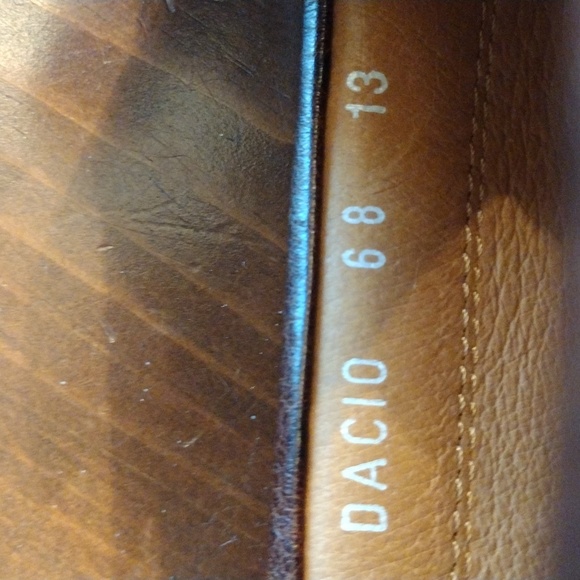 Donald J. Pliner Dacio-68 Brown Ostrich Embossed Loafers, Size 13 - Picture 9 of 10